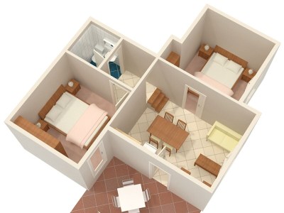 Apartment Two bedroom apartment with terrace and sea view Njivice, Krk A-2391-a - Outdoor photo 37