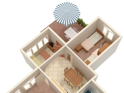 Apartment Two bedroom apartment with terrace Njivice, Krk A-2391-b - Outdoor photo 36