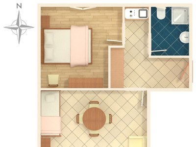 Apartment One bedroom apartment with terrace and sea view Rastići, Čiovo A-2104-a - Outdoor photo 34