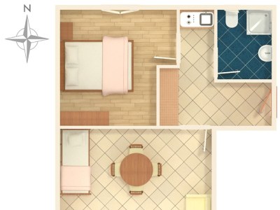 Apartment One bedroom apartment with terrace and sea view Rastići, Čiovo A-2104-b - Outdoor photo 32