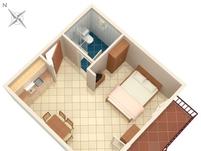 Apartment Studio flat with terrace and sea view Rastići, Čiovo AS-2104-b - Outdoor photo 33