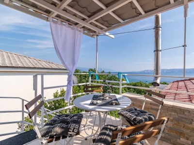 Apartment Two bedroom apartment with terrace and sea view Novi Vinodolski A-2419-b - Outdoor photo 49