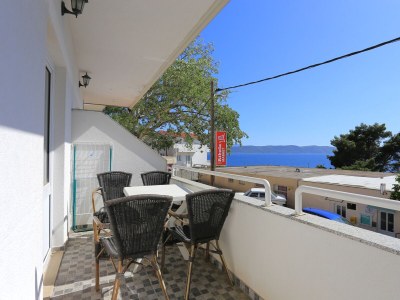 Apartment Two bedroom apartment with balcony and sea view Živogošće - Porat, Makarska A-18218-b - Outdoor photo 13