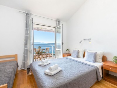 Apartment Two bedroom apartment with balcony and sea view Živogošće - Blato, Makarska A-22253-h - Outdoor photo 14