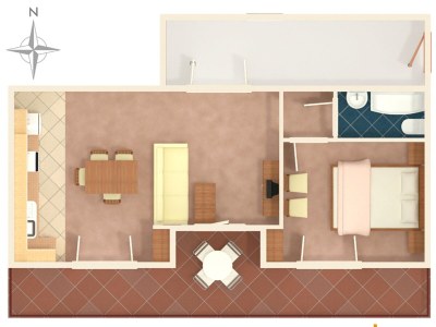 Apartment One bedroom apartment near beach Živogošće - Mala Duba, Makarska A-2603-a - Outdoor photo 26