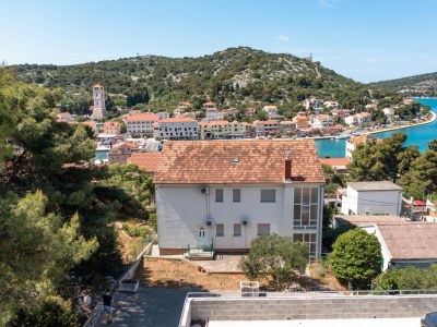 Apartment One bedroom apartment with terrace and sea view Tisno, Murter A-4295-c - Outdoor photo 7