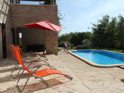 Villa Four-bedroom house with terrace Škrapi, Central Istria - Središnja Istra K-7524 - Outdoor photo 6