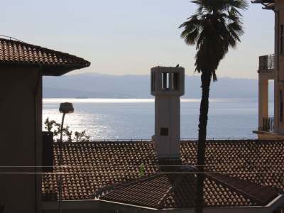 Apartment Two bedroom apartment with terrace and sea view Lovran, Opatija A-7705-a - Outdoor photo 20