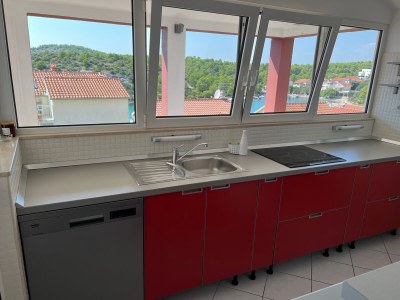 Apartment Two bedroom apartment with terrace and sea view Grebaštica, Šibenik A-24533-a - Outdoor photo 6