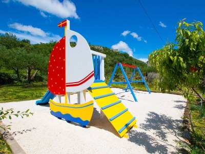 Holiday house Comfortable and spacious house with terrace and sea view Plano, Trogir K-21403 - Outdoor photo 8