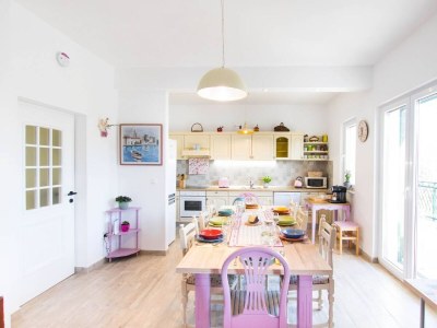 Holiday house Comfortable and spacious house with terrace and sea view Plano, Trogir K-21403 - Outdoor photo 12