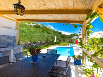 Holiday house Comfortable and spacious house with terrace and sea view Plano, Trogir K-21403 - Outdoor photo 36