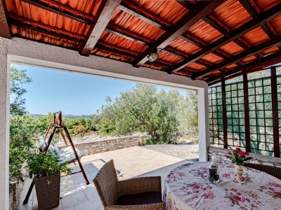 Holiday house One bedroom house with terrace Cove Stratinčica, Korčula K-21558 - Outdoor photo 17