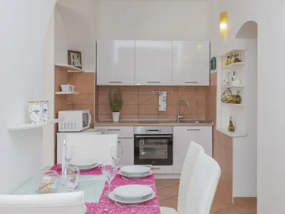 Apartment Two bedroom apartment with terrace and sea view Baška Voda, Makarska A-21609-a - Outdoor photo 6