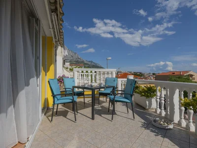 Apartment Two bedroom apartment with terrace and sea view Baška Voda, Makarska A-21609-a - Outdoor photo 17