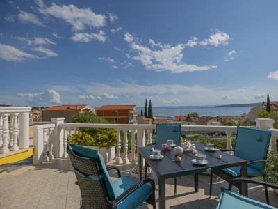 Apartment Two bedroom apartment with terrace and sea view Baška Voda, Makarska A-21609-a - Outdoor photo 19