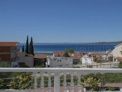 Apartment Two bedroom apartment with terrace and sea view Baška Voda, Makarska A-21609-a - Outdoor photo 20