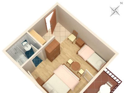 Apartment Studio flat with balcony Podaca, Makarska AS-516-b - Outdoor photo 14