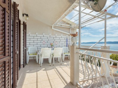 Apartment Two bedroom apartment with terrace and sea view Stanići, Omiš A-1028-b - Outdoor photo 36