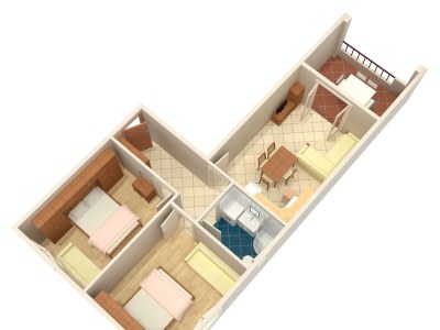 Apartment Two bedroom apartment near beach Tučepi, Makarska A-2694-a - Outdoor photo 24