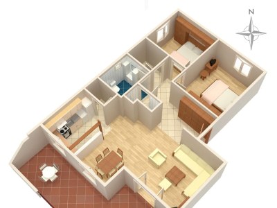 Apartment Two bedroom apartment near beach Tučepi, Makarska A-2694-c - Outdoor photo 21