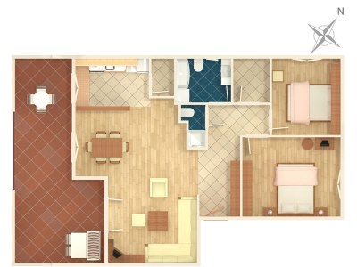 Apartment Two bedroom apartment near beach Tučepi, Makarska A-2694-c - Outdoor photo 23