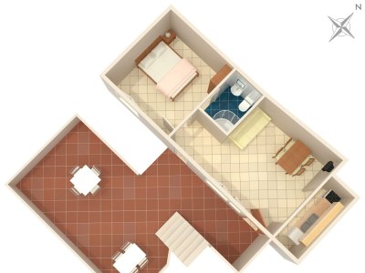 Apartment One bedroom apartment with terrace and sea view Podgora, Makarska A-2714-b - Outdoor photo 15