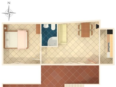 Apartment One bedroom apartment with terrace and sea view Podgora, Makarska A-2714-b - Outdoor photo 17