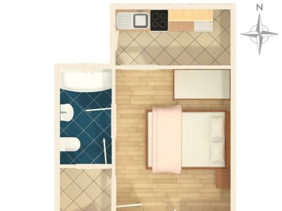 Apartment Studio flat with terrace and sea view Podgora, Makarska AS-2714-a - Outdoor photo 14