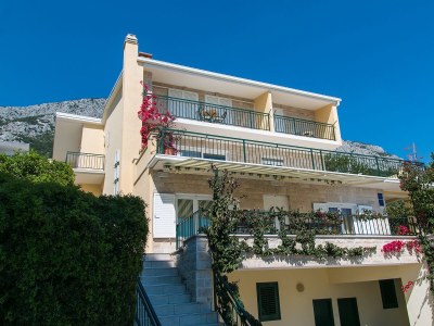 Apartment Two bedroom apartment with balcony and sea view Brela, Makarska A-2717-c - Outdoor photo 3