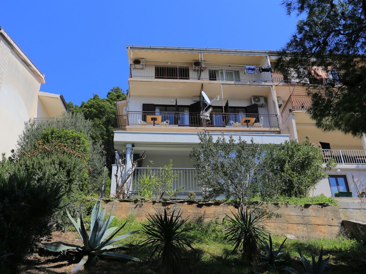 Apartment Studio flat with balcony and sea view Brela, Makarska AS-2718-a - Outdoor photo 4