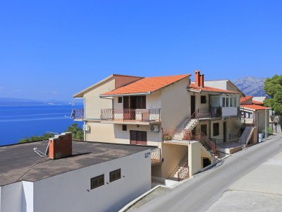 Apartment Studio flat with balcony and sea view Brela, Makarska AS-2718-a - Outdoor photo 3