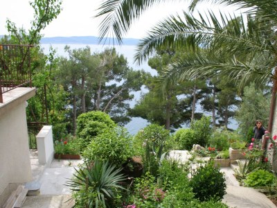 Apartment Studio flat with balcony and sea view Brela, Makarska AS-2718-a - Outdoor photo 7