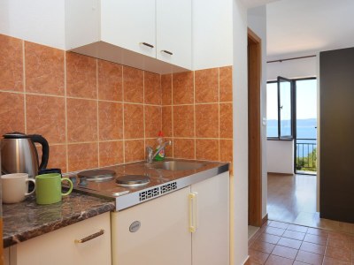 Apartment Studio flat with balcony and sea view Brela, Makarska AS-2718-a - Outdoor photo 14