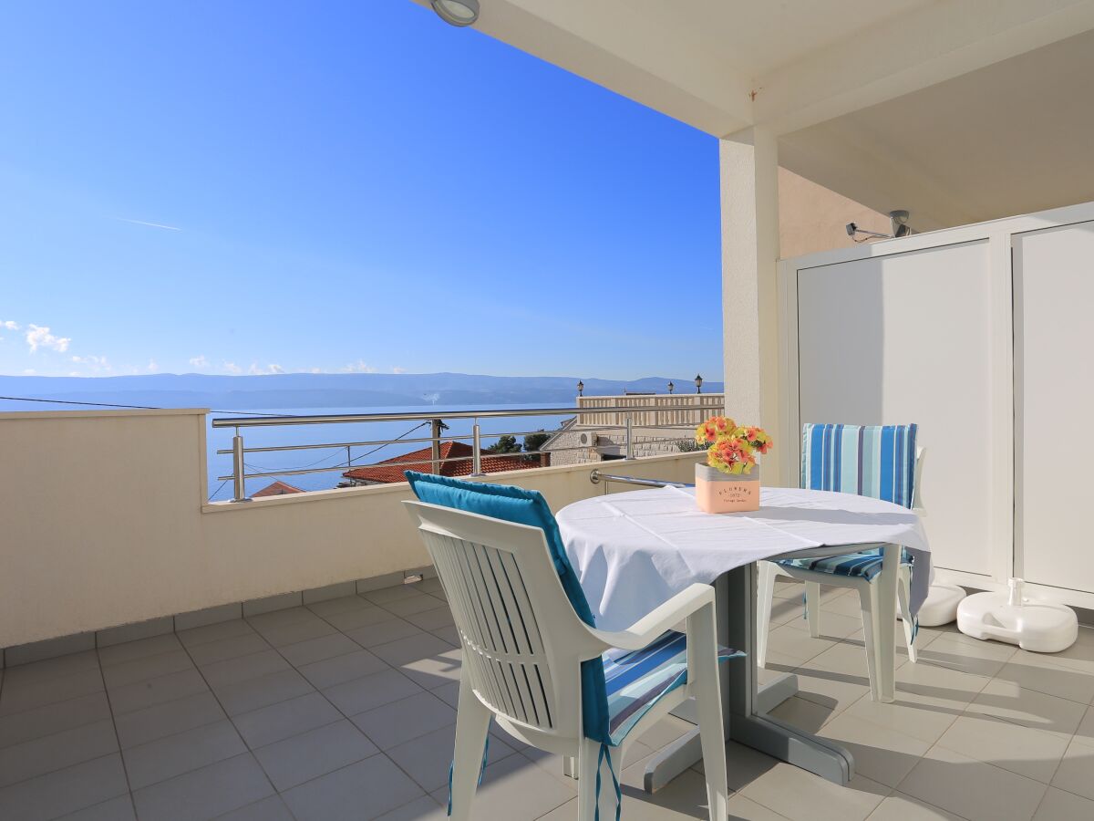 Apartment Studio flat with terrace and sea view Stanići, Omiš AS-2764-a