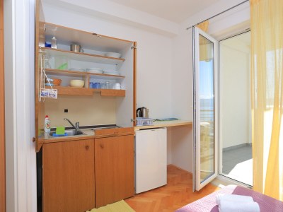 Apartment Studio flat with terrace and sea view Stanići, Omiš AS-2764-a - Outdoor photo 14