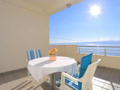 Apartment Studio flat with terrace and sea view Stanići, Omiš AS-2764-a - Outdoor photo 19