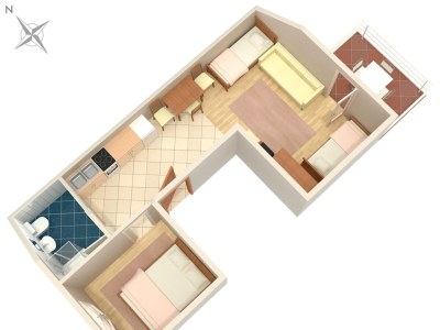 Apartment One bedroom apartment with balcony and sea view Selce, Crikvenica A-2362-a - Outdoor photo 27