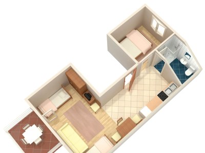 Apartment One bedroom apartment with balcony and sea view Selce, Crikvenica A-2362-a - Outdoor photo 28