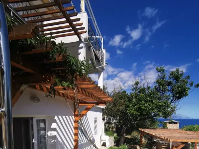 Apartment Two bedroom apartment with terrace and sea view Mimice, Omiš A-14230-b - Outdoor photo 2