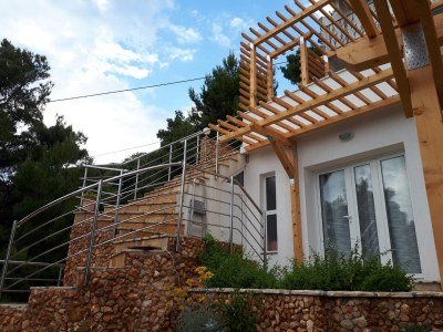 Apartment Two bedroom apartment with terrace and sea view Mimice, Omiš A-14230-b - Outdoor photo 4