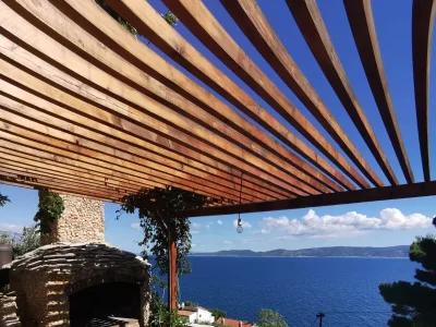 Apartment Two bedroom apartment with terrace and sea view Mimice, Omiš A-14230-b - Outdoor photo 15