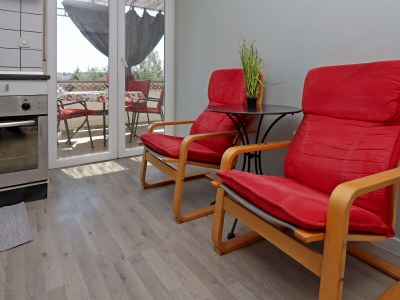 Apartment Two bedroom apartment with terrace and sea view Barbat, Rab A-14247-a - Outdoor photo 14