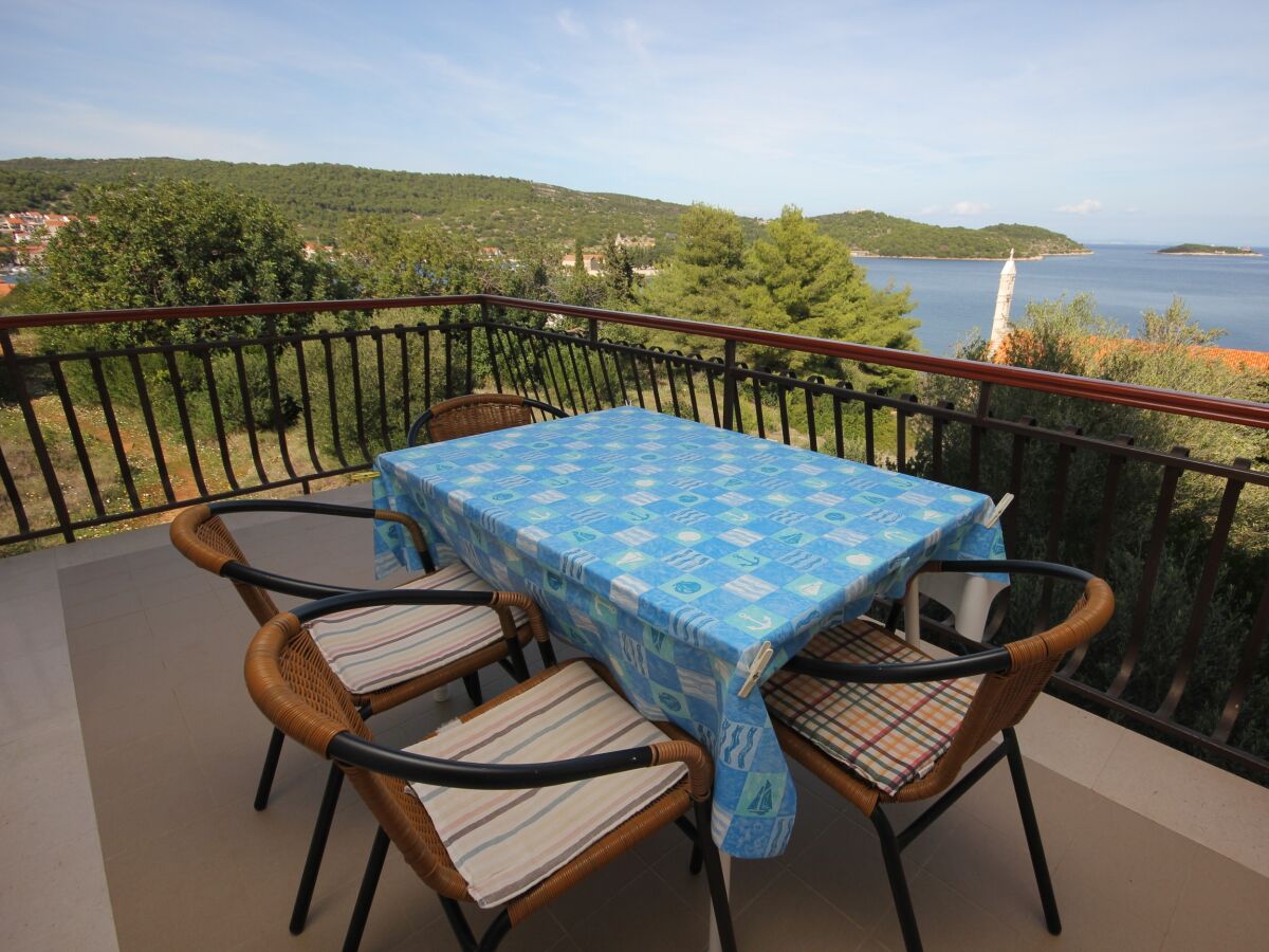 Apartment Two bedroom apartment with terrace and sea view Vis A-2470-a