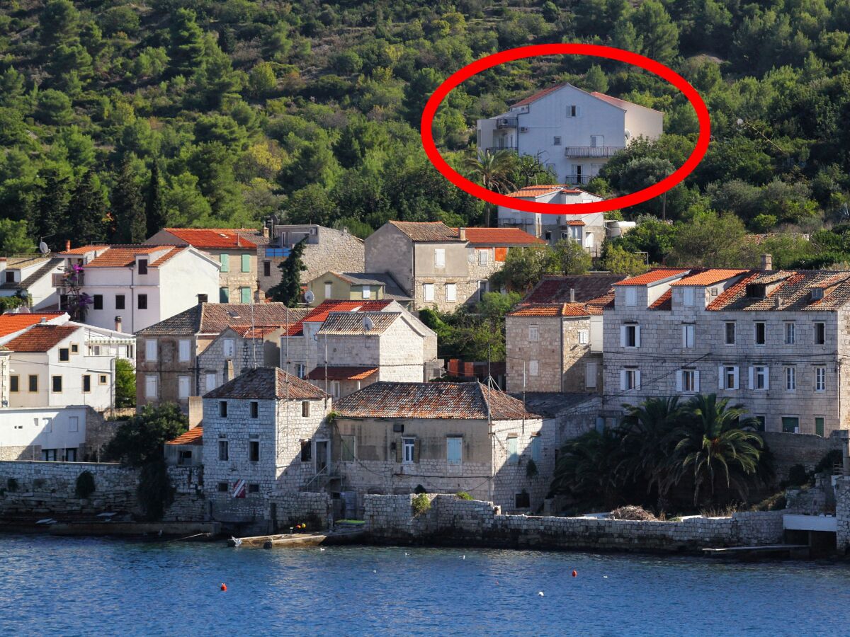 Apartment Two bedroom apartment with terrace and sea view Vis A-2470-a - Outdoor photo 2