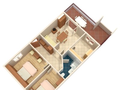 Apartment Two bedroom apartment with terrace and sea view Vis A-2470-a - Outdoor photo 32