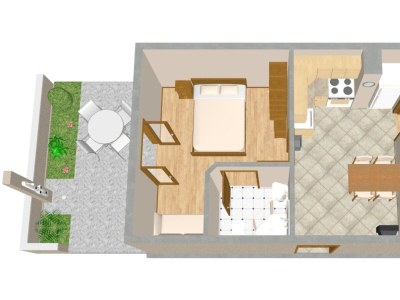 Apartment Two bedroom apartment with terrace and sea view Stanići, Omiš A-2763-a - Outdoor photo 24