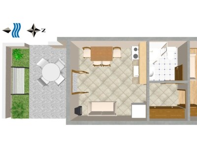 Apartment One bedroom apartment with terrace and sea view Stanići, Omiš A-2763-b - Outdoor photo 22