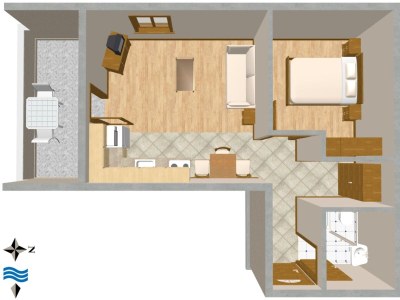 Apartment One bedroom apartment with terrace and sea view Mali Lošinj, Lošinj A-2505-b - Outdoor photo 37