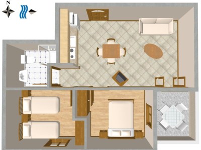 Apartment Two bedroom apartment with terrace and sea view Mali Lošinj, Lošinj A-2505-c - Outdoor photo 36